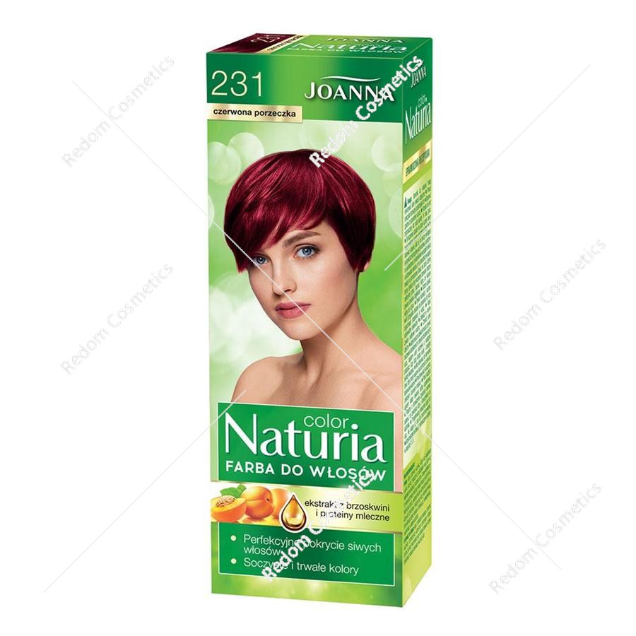 Joanna Naturia farba 231 czerwona porzeczka