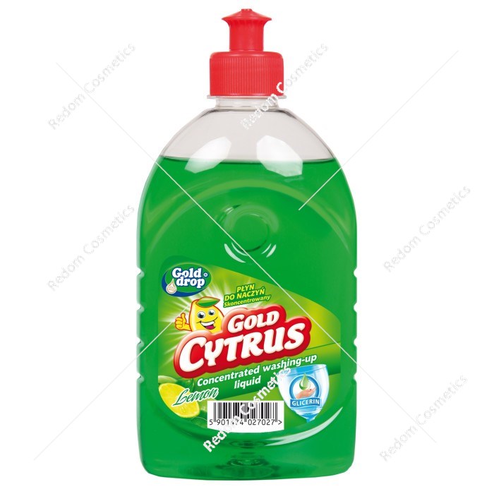Gold Cytrus 500 ml płyn do naczyń Cytrynowy