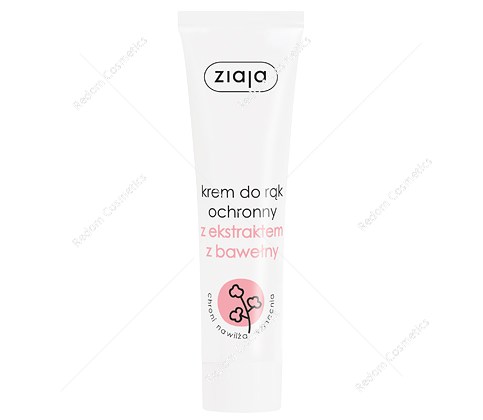 Ziaja Krem do rąk ochronny z ekstraktem z bawełny 100 ml