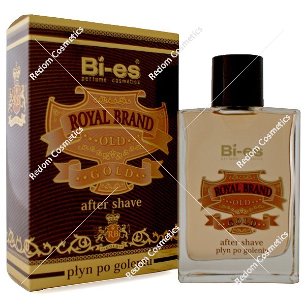Bi-es Royal Brand gold woda po goleniu 100 ml