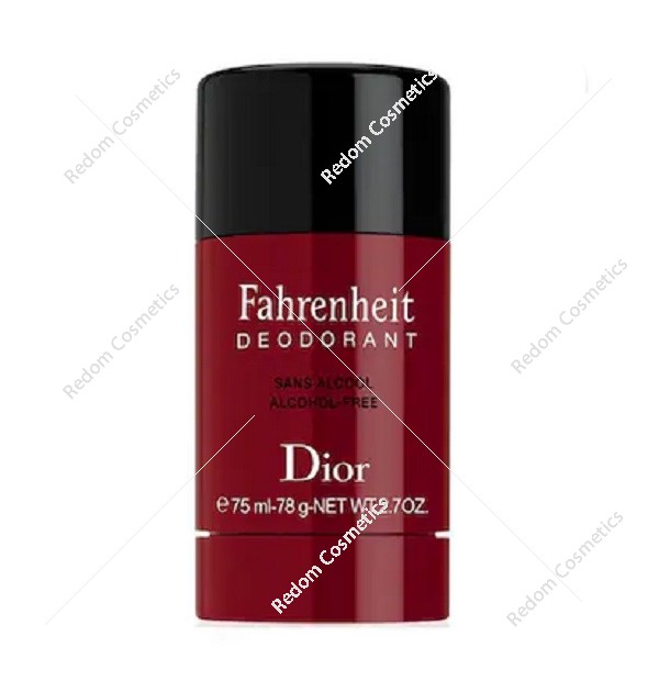 Dior Fahrenheit dezodorant sztyft 75 ml