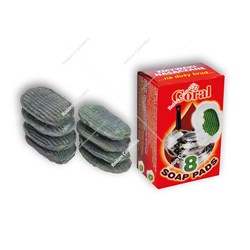 Coral soap pads zmywak nasączany 8szt