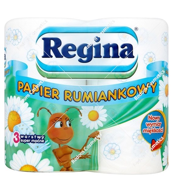 REGINA Rumianek papier toaletowy 4 rolki