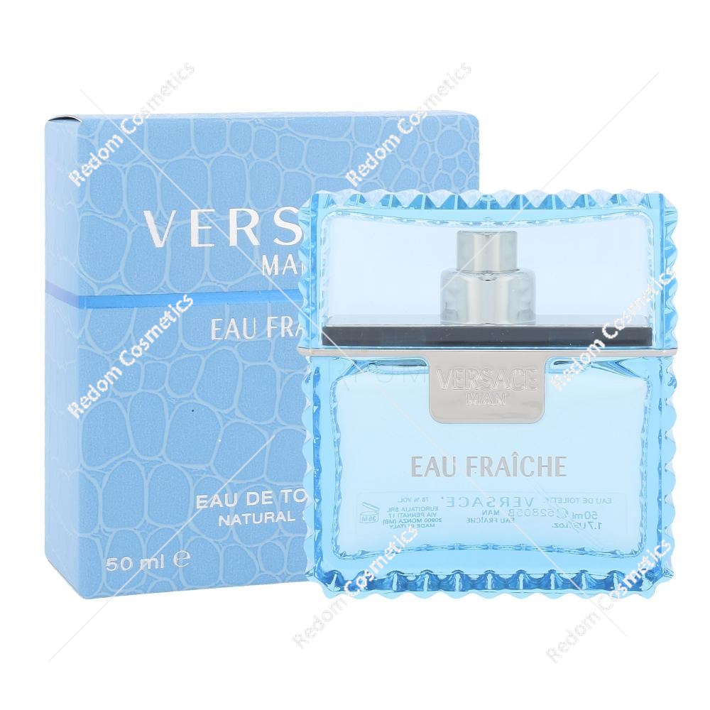 Versace Man Eau Fraiche woda toaletowa dla mężczyzn 50 ml