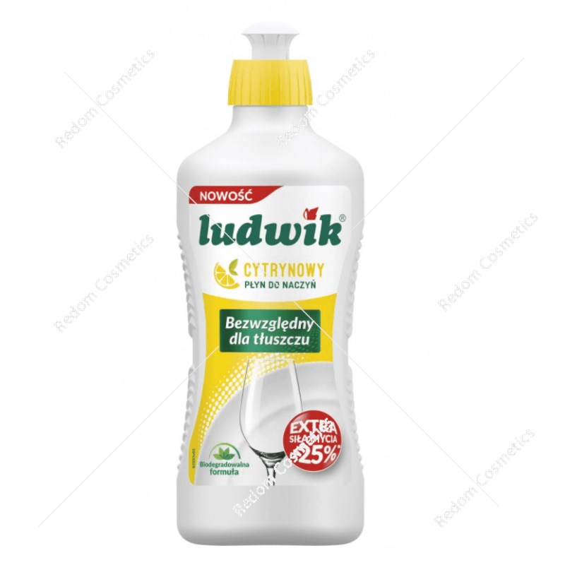 Ludwik 450 ml płyn do naczyń Cytrynowy