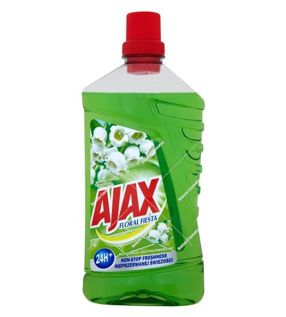 Ajax 1l. uniwersalny płyn do mycia Floral zielony