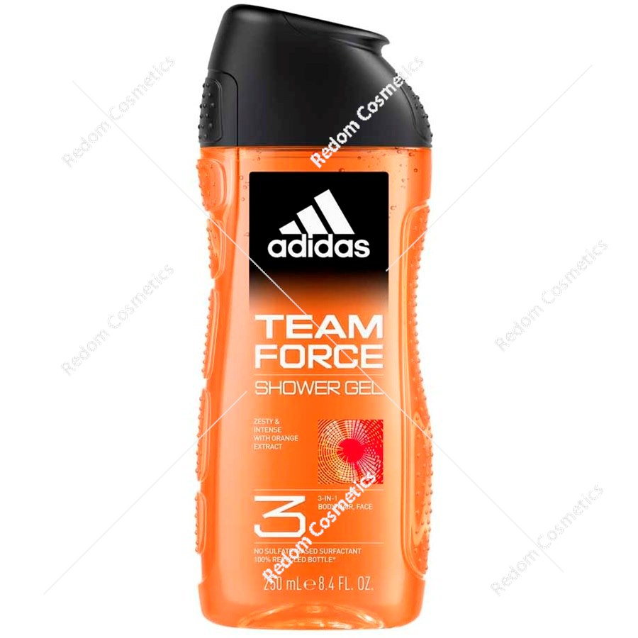 Adidas Team Force męski żel pod prysznic 250 ml