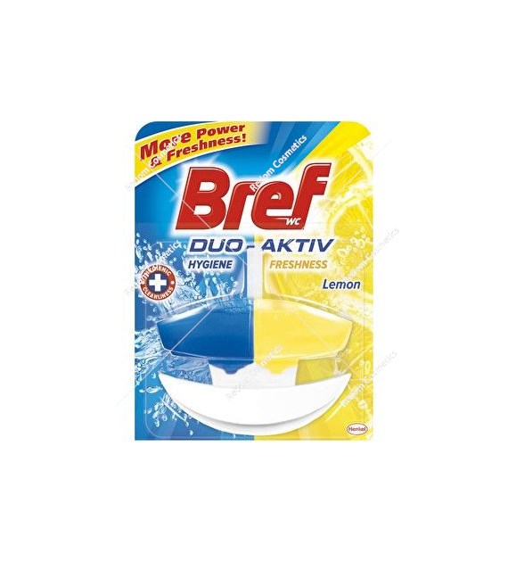 Bref Duo Activ zawieszka do WC 50g Lemon Fresh